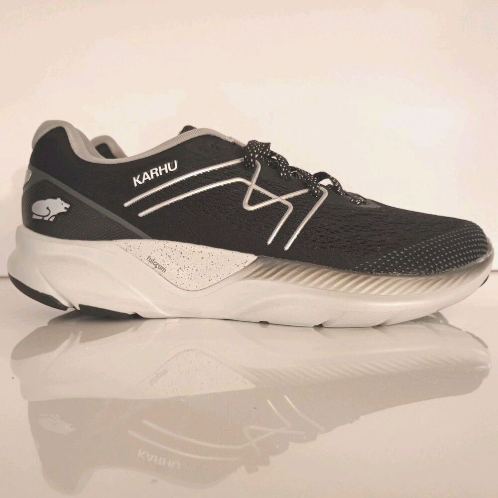 Karhu Fusion Ortix 3.5 Men's Shoes Size 8 Black Running Athletic Sneakers